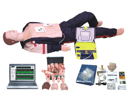 BLS880 電腦高級(jí)心肺復(fù)蘇、AED除顫儀、創(chuàng)傷模擬人（計(jì)算機(jī)控制，三合一）